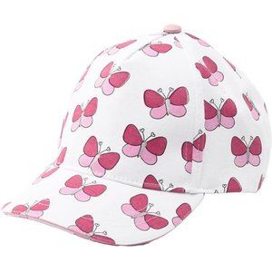 Designer Girl's Embroidery Baseball Hat Cotton Toddler Ball Cap with 3D Design